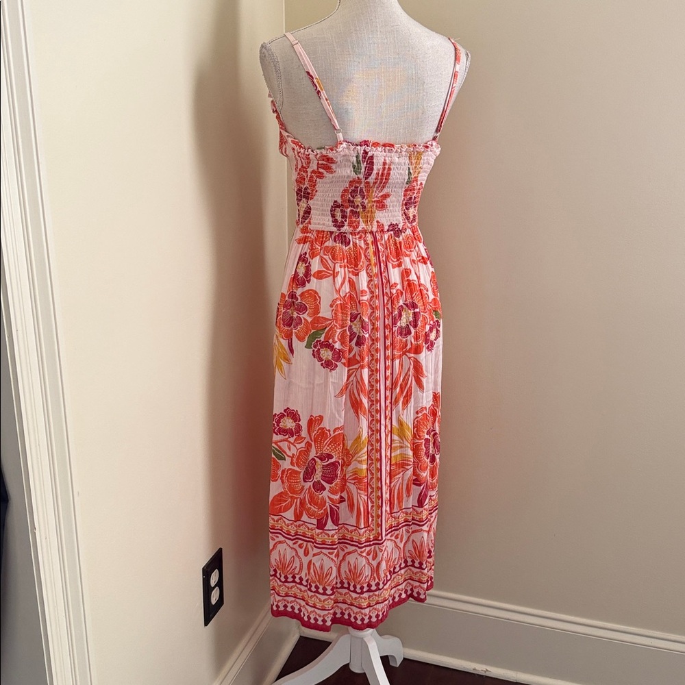 New Angie Red and Pink Floral Dress - Picture 11 of 15